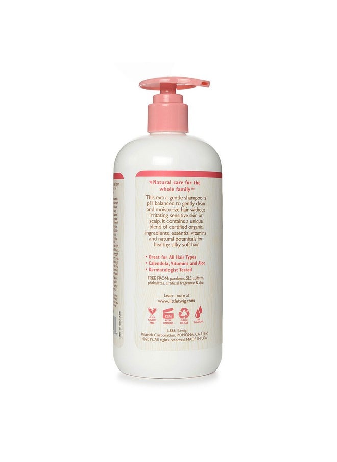 Little Twig Shampoo Natural Plant Derived Formula Berry Pomegranate 17 Fl Oz.  - Image 2