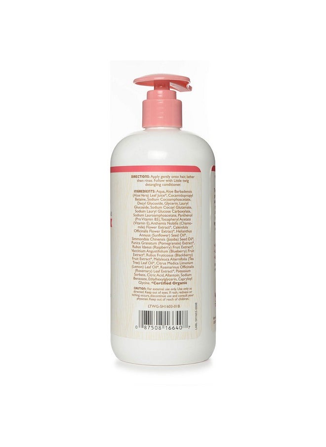 Little Twig Shampoo Natural Plant Derived Formula Berry Pomegranate 17 Fl Oz.  - Image 3