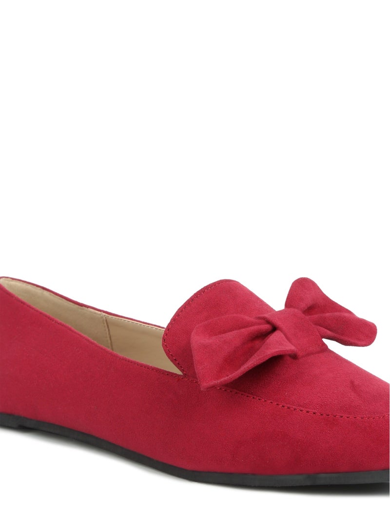 London Rag Red Bow Loafer  - Image 5