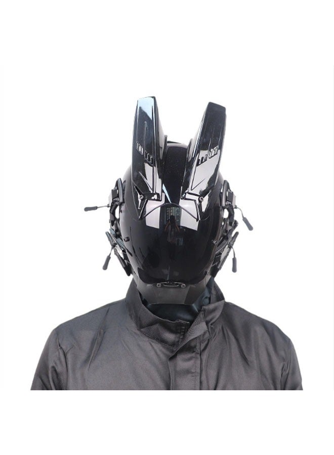 general Cyberpunk Robot Mask - Gothic Cyberpunk Adult Helmet, Futuristic Punk Tech, Cosplay Mask, Cosplay Party, Music Festival - Image 1