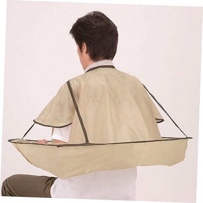 Lavnik Jumbo Haircut Cloak Salon Barber Stylist Barber Cloak Haircut Cape Umbrella Accessory Hair Cutting Catcher Haircut Smock Work Jackets for Men Man Suite Hair Dye Haircut Cape for Adults - Image 4