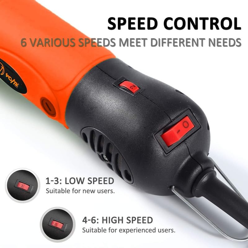 VOLTZ Sheep Clipper 13 Straight Teeth 1200W 2400 RPM Electric Professional Heavy Duty Animal Clippers Grooming Clippers for Shaving Thick Hair in Sheep, Goats and Pet Livestock - Image 5