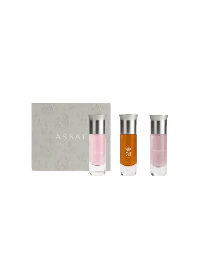 عساف مجموعة عطر أروغيت (ميس بينك - وايلد كولت باخور) - Image 1