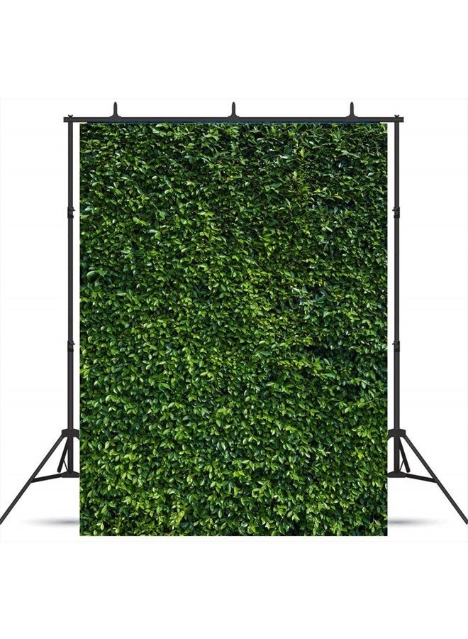 XLL 3D Green Leaves Photography Backdrops Spring Nature Outdoorsy Newborn Baby Shower Backdrop Wall Art Wedding Birthday Party Decoration Photo Background Studio Props Cake Table Booth 7x5ft - Image 4