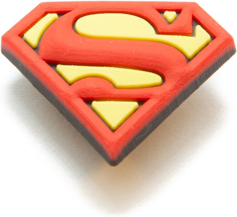 Pikkaboo Superhero Shoe Charms Set - PVC Spider-Man and Superman Decorative Accessories for Rubber Shoes, 5-Pack - Image 4