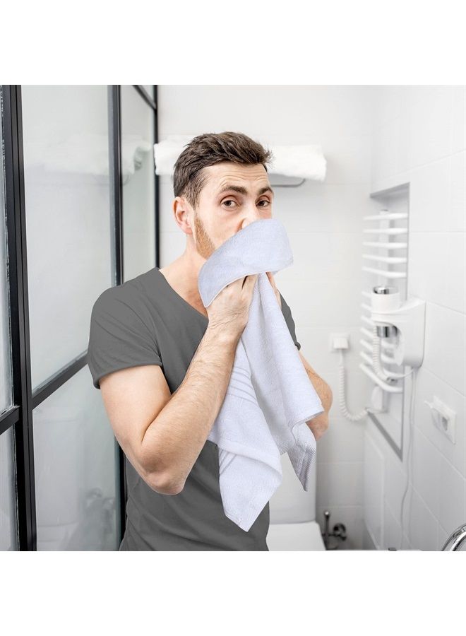 Utopia Towels 6 Piece Premium Hand Towels Set, (16 x 28 inches) 100% Ring Spun Cotton, Lightweight and Highly Absorbent Towels for Bathroom, Travel, Camp, Hotel, and Spa (White) - Image 2