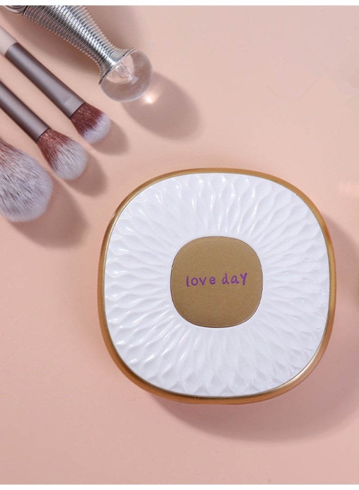Portable Makeup Mirror Pocket Handheld Round Folding Mirror - Image 1