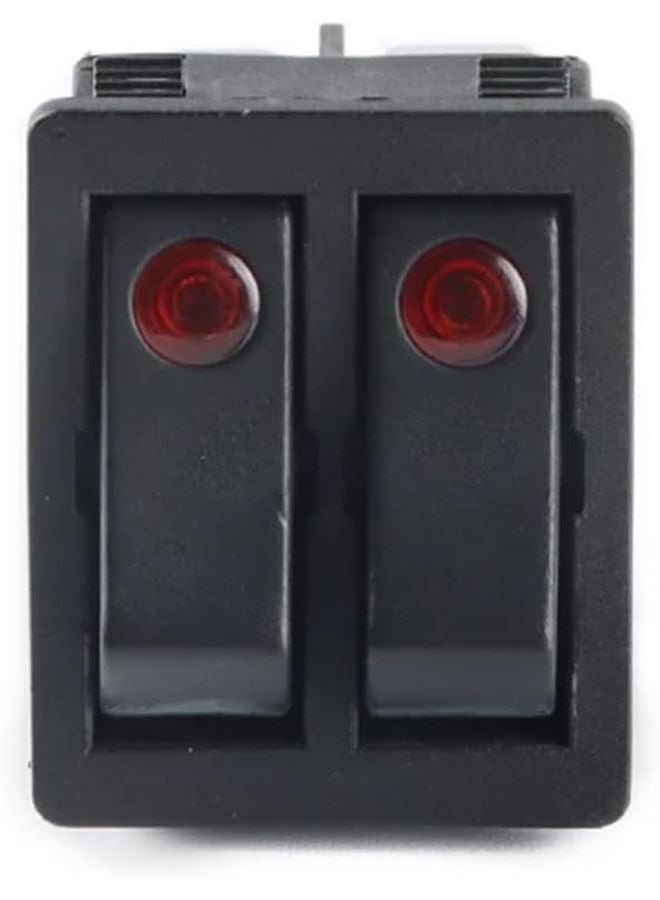 KCD6 6 Pin 16A 250V 20A 125V Double Light Rocker Switch On Off Button Boat Power Switch - Image 4