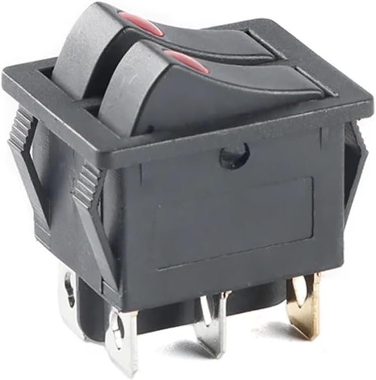 KCD6 6 Pin 16A 250V 20A 125V Double Light Rocker Switch On Off Button Boat Power Switch - Image 3