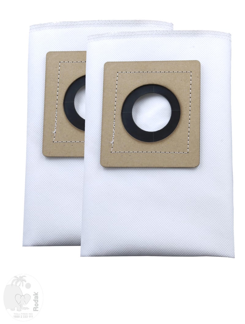 RODAK Set of 2 Dust Bags Compatible with Euroclean Ultimo, Tear Resistant, 3-Ply Dust Bags Provides an Advanced Filtration on Micro-Level Compared to 2 Ply Paper Filters - Image 5
