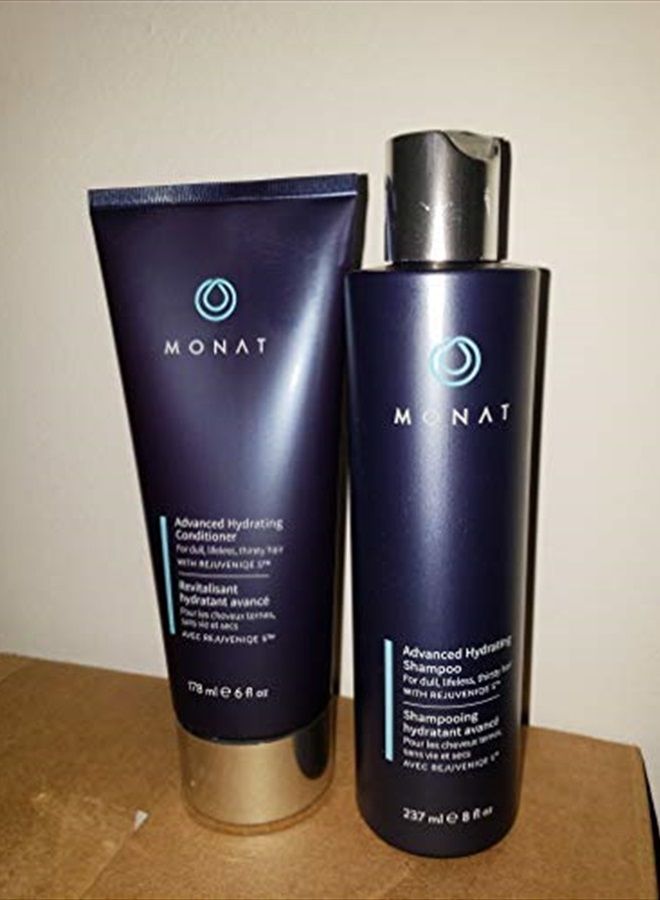 Monat Advanced Hydrating Conditioner and Shampoo, NEW - Image 1