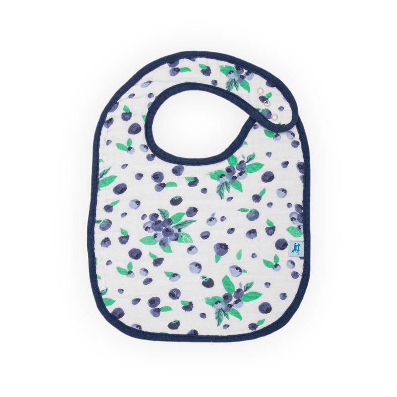 Little Unicorn Premium Classic Bib 3 pack | Adjustable as baby grows | Soft fabric on skin | Great for first time eaters (Berry Lemonade) - Image 2