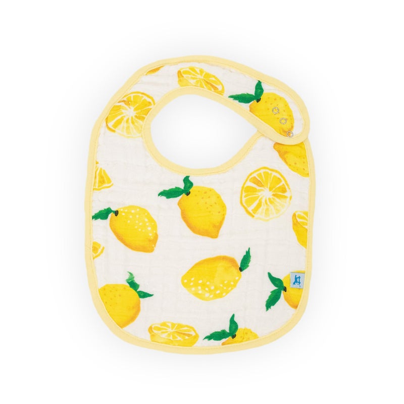 Little Unicorn Premium Classic Bib 3 pack | Adjustable as baby grows | Soft fabric on skin | Great for first time eaters (Berry Lemonade) - Image 3