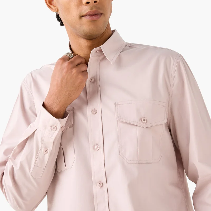 Lee Cooper  Lee Cooper Shirt with Chest Pockets for Men | Best Price UAE