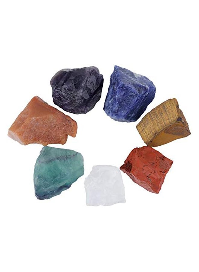 7 Chakras Healing Crystals Kits Set, Natural 7 Chakra Stones Set,with 7 Chakra Pyramid Energy Generator  - Image 3