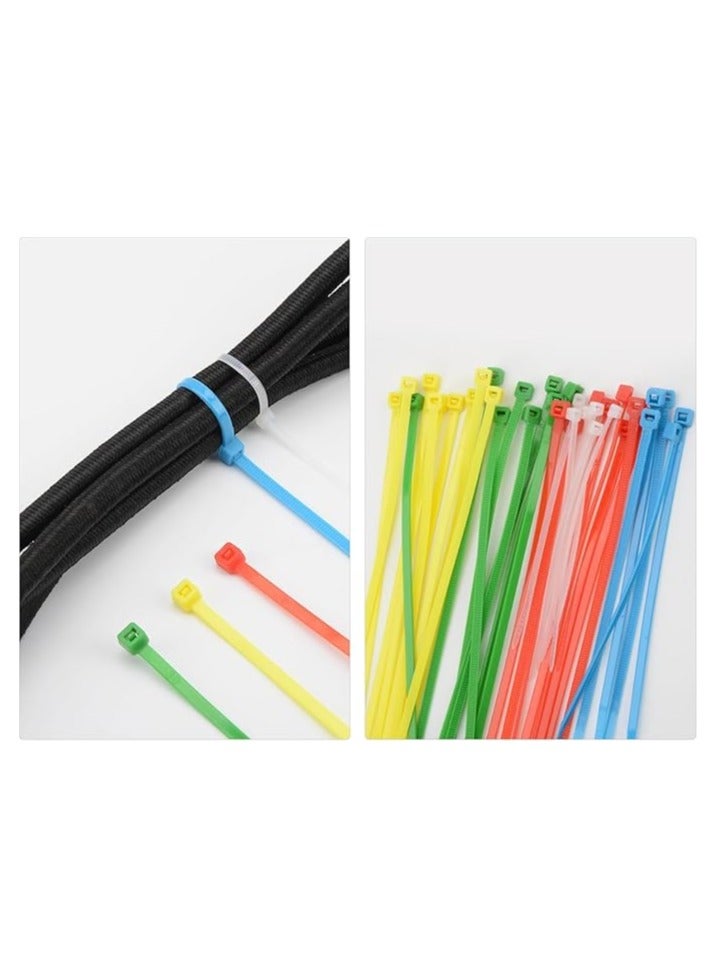 Cable Cord Tie - Set of 4 Colors Different Sizes 100 Pieces - Image 2