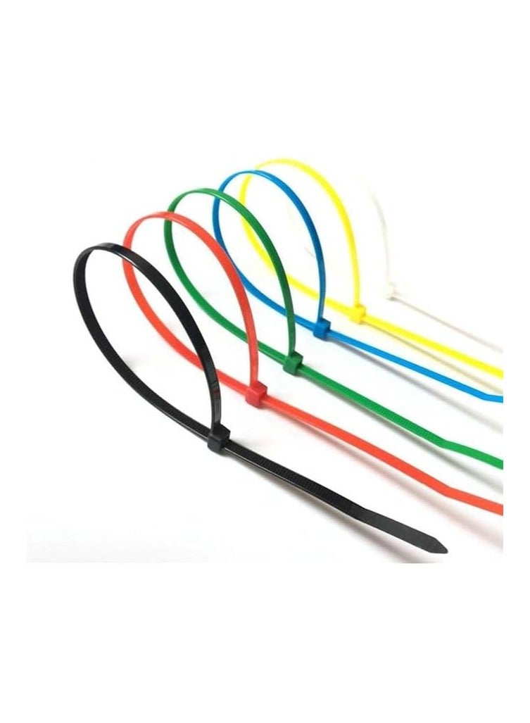 Cable Cord Tie - Set of 4 Colors Different Sizes 100 Pieces - Image 5