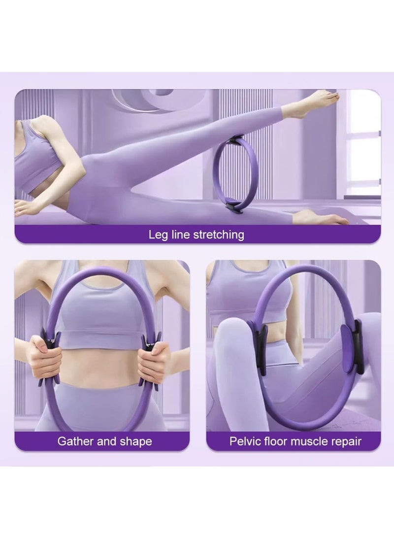 Generic Pilates Circle Yoga Ring, Yoga Aid, Yoga Fitness Ring, 38cm Diameter  - Image 3