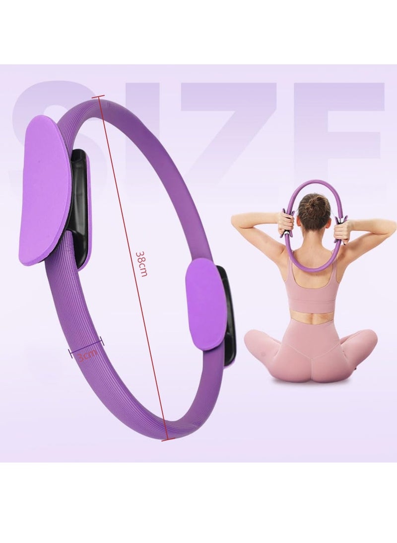 Generic Pilates Circle Yoga Ring, Yoga Aid, Yoga Fitness Ring, 38cm Diameter  - Image 5