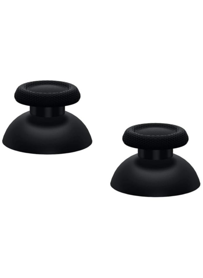 Generic - Customizable Analog Thumb Joystick for PlayStation 5 and PlayStation 4 Controllers and Consoles, Black 4pcs - Image 1