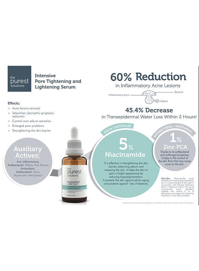 the purest solutions Intensive Pore Tightening & Lightening Serum - Image 5