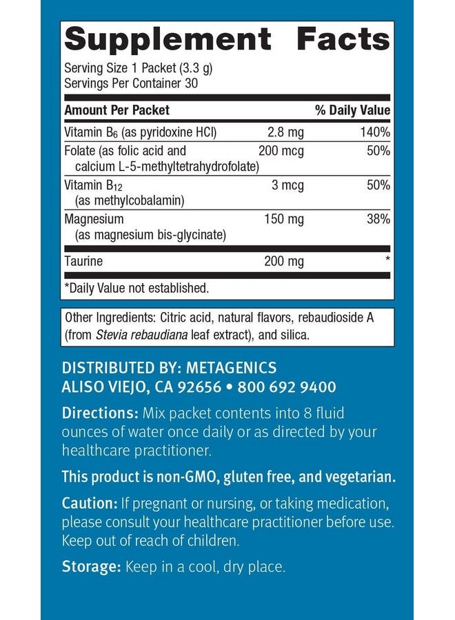 Metagenics MetaRelax Magnesium Powder Blend to Help Promote Restful Sleep, Positive Mood, and Relaxation - Orange Citrus Flavor, 30 Servings - Image 2