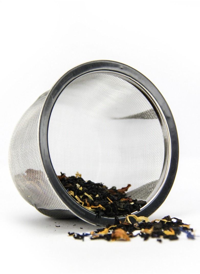 Tealand - Durable Fine Mesh Strainer  Filter Stainless Steel Perfect Size Suitable To Any Teapot Mugs Cups To Steep Loose Leaf Tea - Image 1