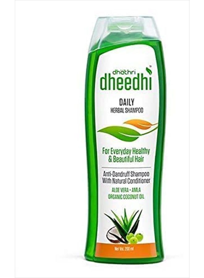 Dhathri Dheedhi Hair Care Herbal Shampoo 200ml - Image 2