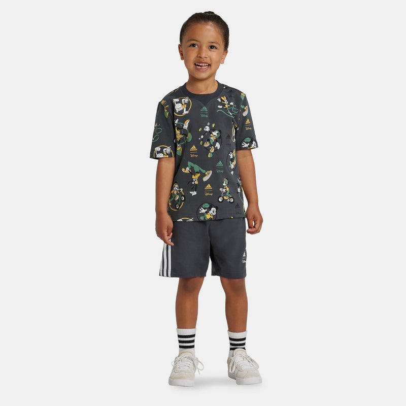 Adidas Kids' Disney Mickey Mouse T-Shirt and Shorts Set (Younger Kids) - Image 1