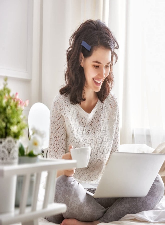 Boobeen 20 Pack Hair Clips - Acrylic Metal Snap Hair Clips for Women -Matte Hair Barrettes for Girls - Hairpins Fashion Accessories for Kids Teens Girls (Square-20) - Image 5