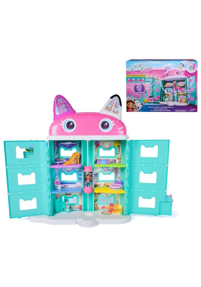 Gabby's Dollhouse The Movie, Gabby’s Meow-mazing Dollhouse, with Toy Figure & Dollhouse Accessories, Kids Toys for Girls & Boys Ages 3 and Up - Image 1