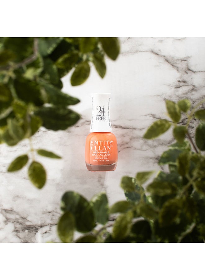 Entity Clean Breathable Nail Lacquer - Sunshine Girl 15ml - Image 4