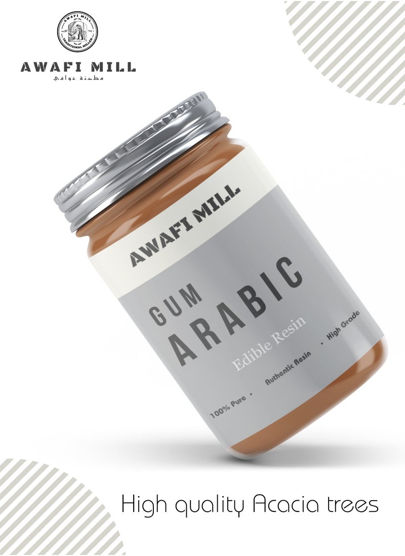 Awafi Mill - Natural Arabic Gum | Gum Arabic Thickener | Food-Grade Arabic Gum | Acacia Gum | Pure Natural Gum | Large Size | Arabic Gum - Image 1
