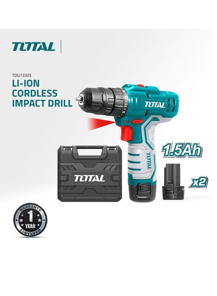 توتال مثقاب مطرقي لاسلكي من توتال - TDLI12325  - Image 1