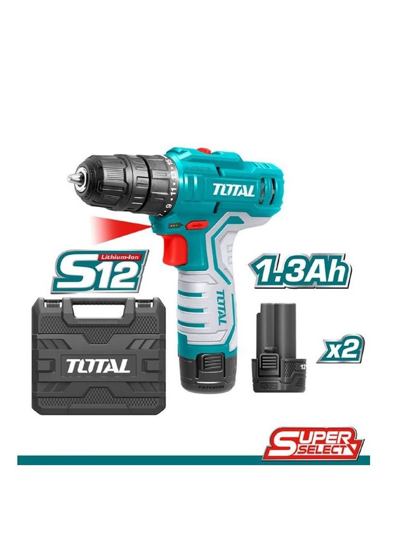 توتال مثقاب مطرقي لاسلكي من توتال - TDLI12325  - Image 3