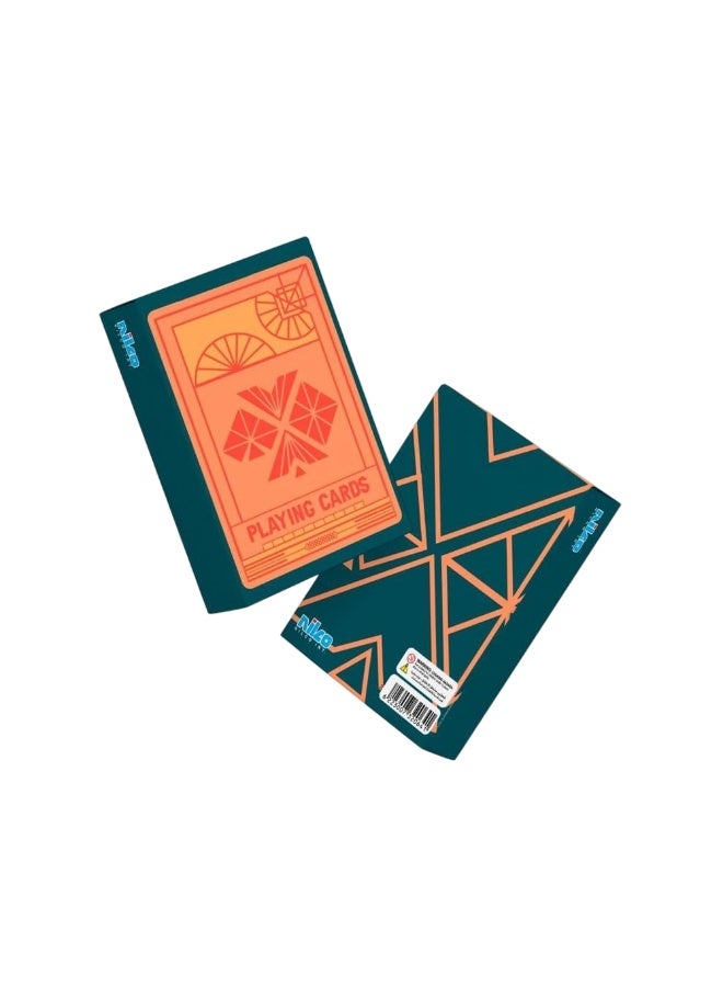 Nilco - Premium Playing Cards - Orange - 23581