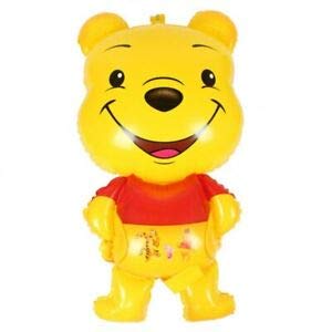 Evisha 4 Pcs Pooh Cartoon Character Foil Aluminium Balloons - Image 4
