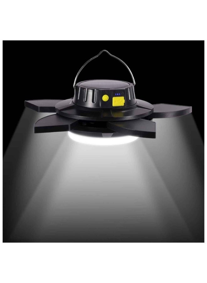 مصباح LED خارجي يعمل بالطاقة الشمسية، مصباح خيمة، فانوس تخييم، طاقة شمسية للمشي لمسافات طويلة، صيد الأسماك، انقطاع التيار الكهربائي، حالات الطوارئ - Image 1
