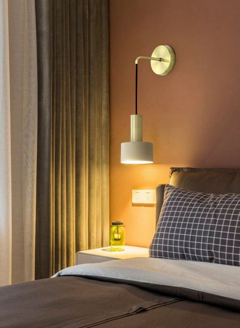 Wmlamz 2pcs Battery Operated Wall Lights With Remote, Non Hardwired Study Porch Stair Bedroom Lamps - Image 3