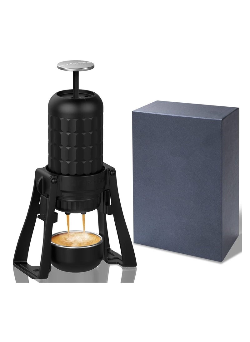 Generic - Portable Coffee Maker Specialty Portable Espresso Coffee Machine for Travel, Car Manually Coffee Maker, Camping Gadgets, Coffee Gifts for Coffee Lovers - Image 1