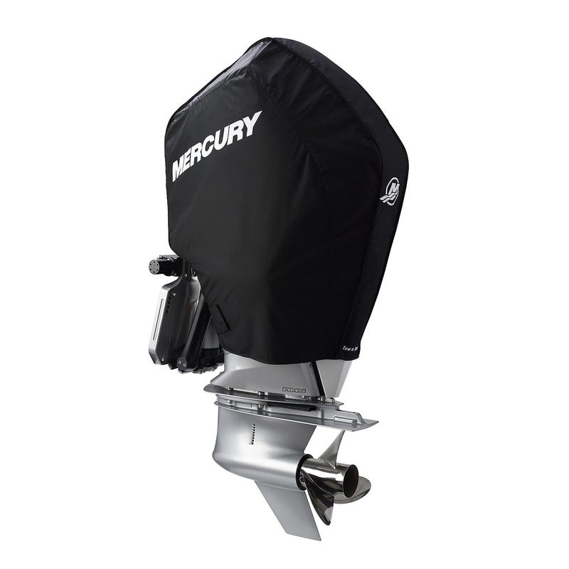 Mercury Tow N Stow Outboard Cover for 200300hp FourStroke Engines Black