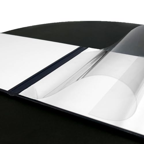 Happy Secret Diploma Cover 8.5"x 11" Diploma Holder Graduation Certificate Holders Smooth Leather (Black) - Image 5