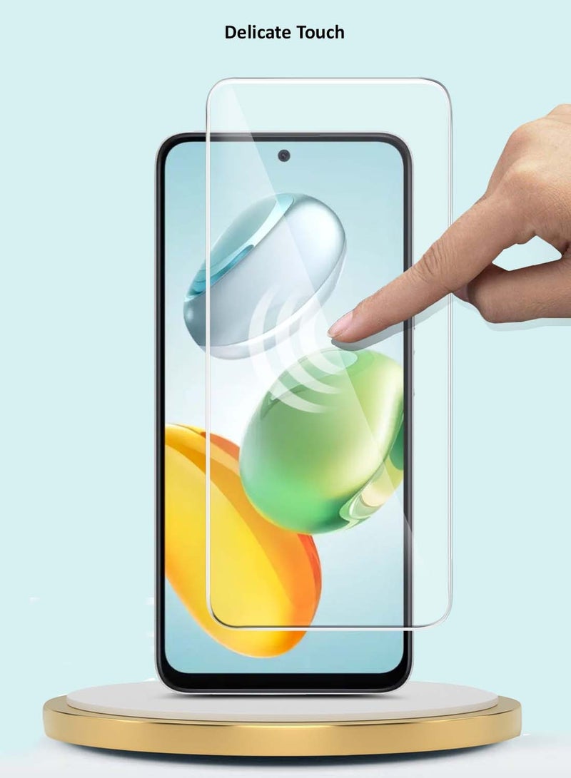 GMAX Honor X7c 4G 2024 Premium Series Curved Edges 9H 2.5D Tempered Glass Screen Protector - Clear - Image 4