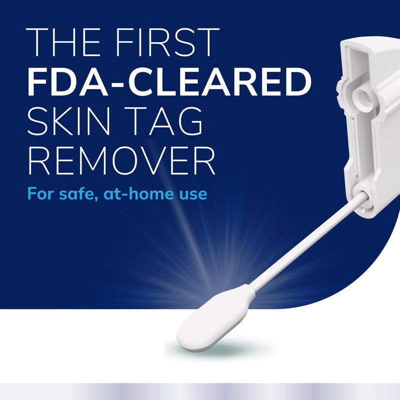 Dr. Scholl's Complete Care Skin TAG Remover, 12 Ct // Removes Skin Tags & Restores Skin's Appearance, FDA-Cleared, Clinically Proven, 12 Treatments Plus Hydrating Serum - Image 2