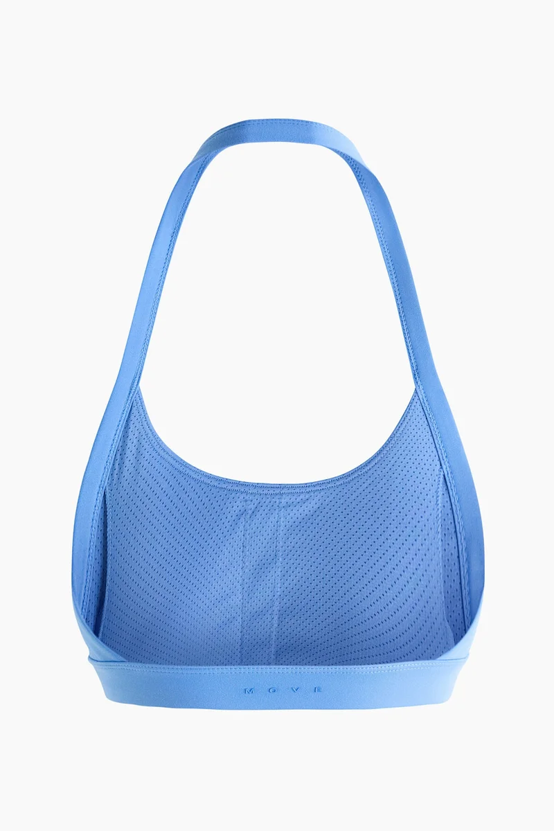 H&M  Light Support Halterneck sports bra with SoftMove™ for Women | Best Price UAE