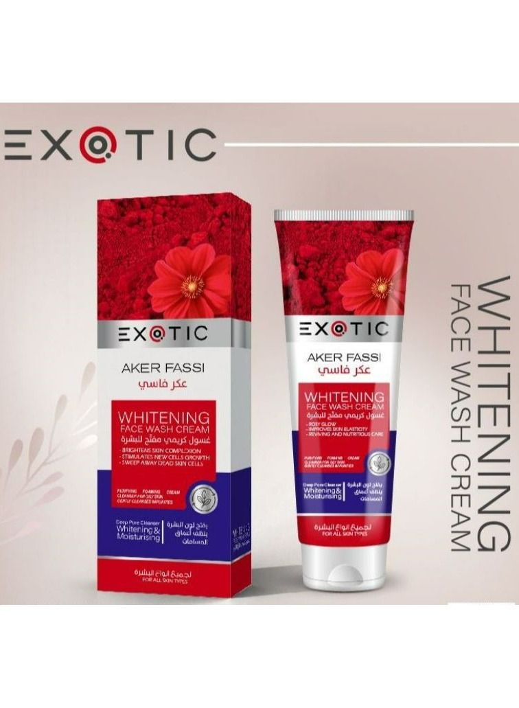 كريم غسول لتبييض الوجه العكر الفاسي 100 مل