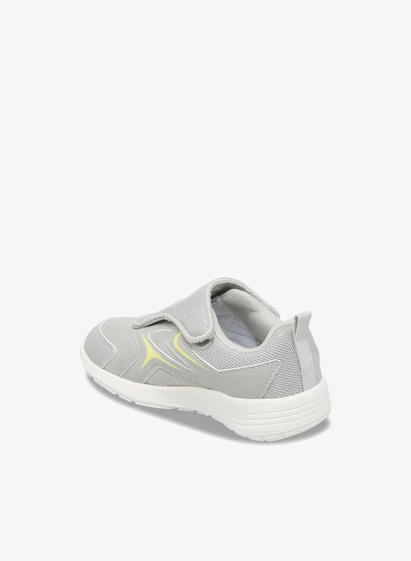 Dash GREY Girls Hook & Loop School Sports Shoes for Women | Best Price UAE
