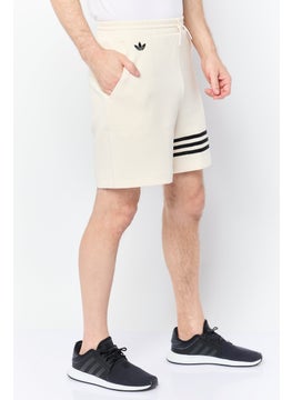 adidas Originals Men Sportswear Fit Drawstring Outdoor Short, Beige  - Image 1