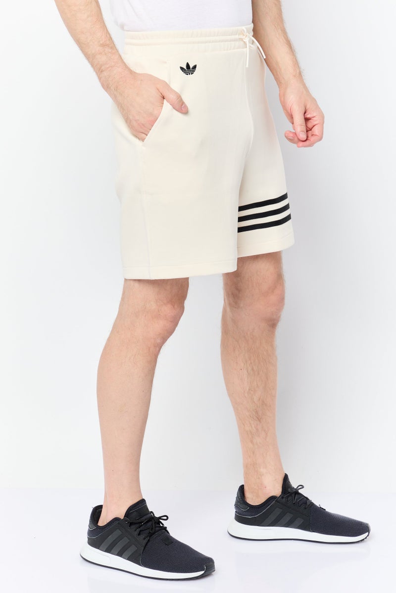 adidas Originals Men Sportswear Fit Drawstring Outdoor Shorts, Beige  - Image 1