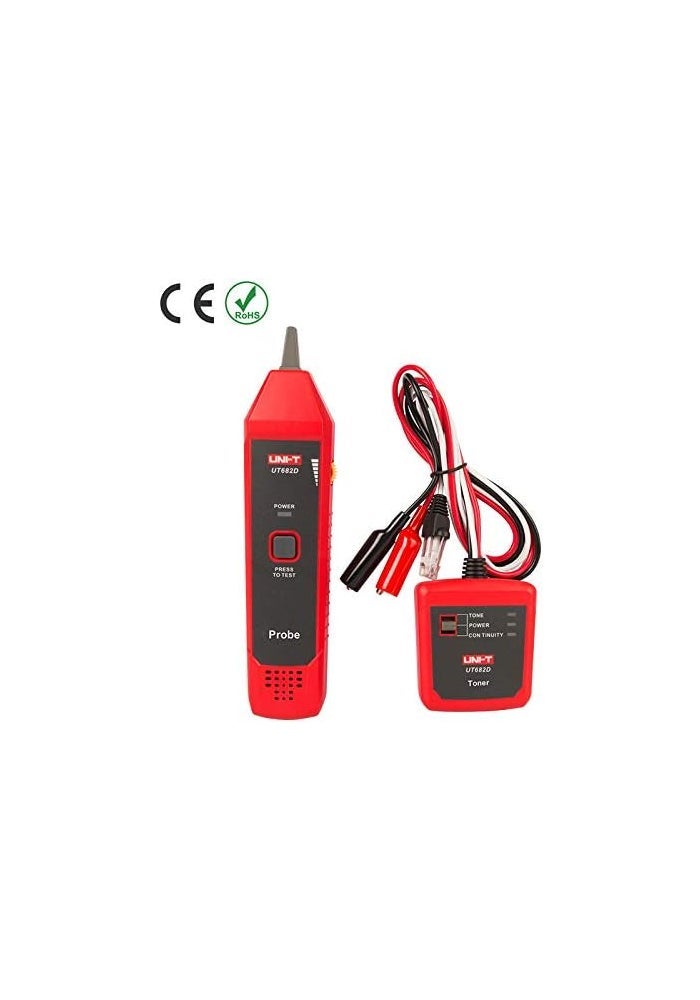 UNI-T جهاز تتبع الأسلاك UNI-T UT682D لخط الهاتف، الزوج الملتوي والكهرباء - Image 5